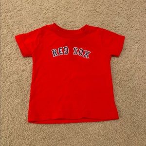 Toddler red sox shirt